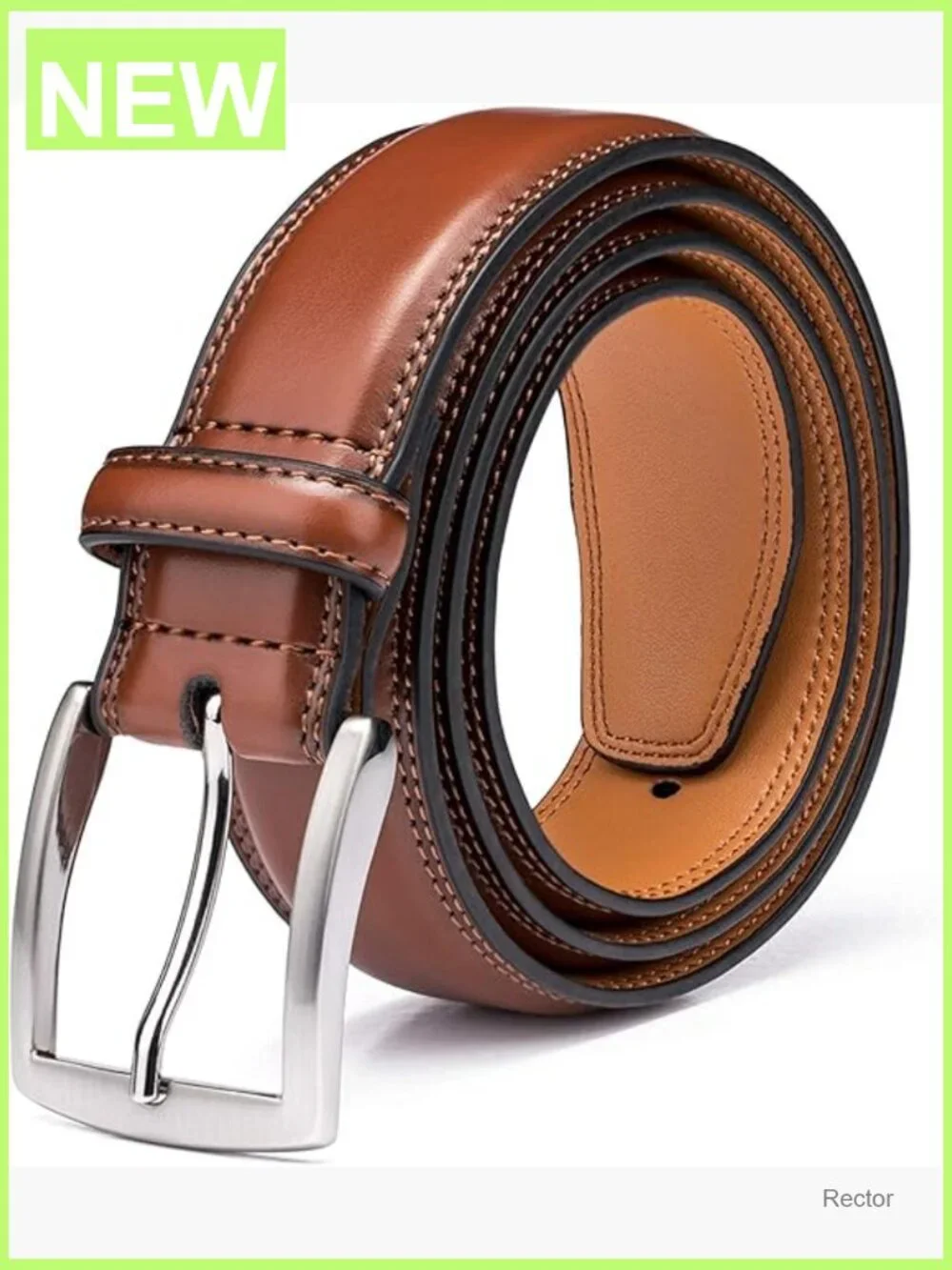 Genuine Leather Dress Belt - Classic & Fashion For Work Business Casual